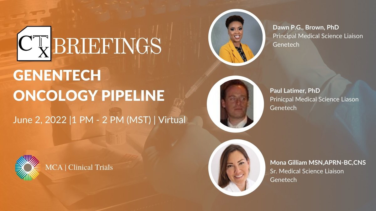 CTx Briefings: Genentech Oncology Pipeline