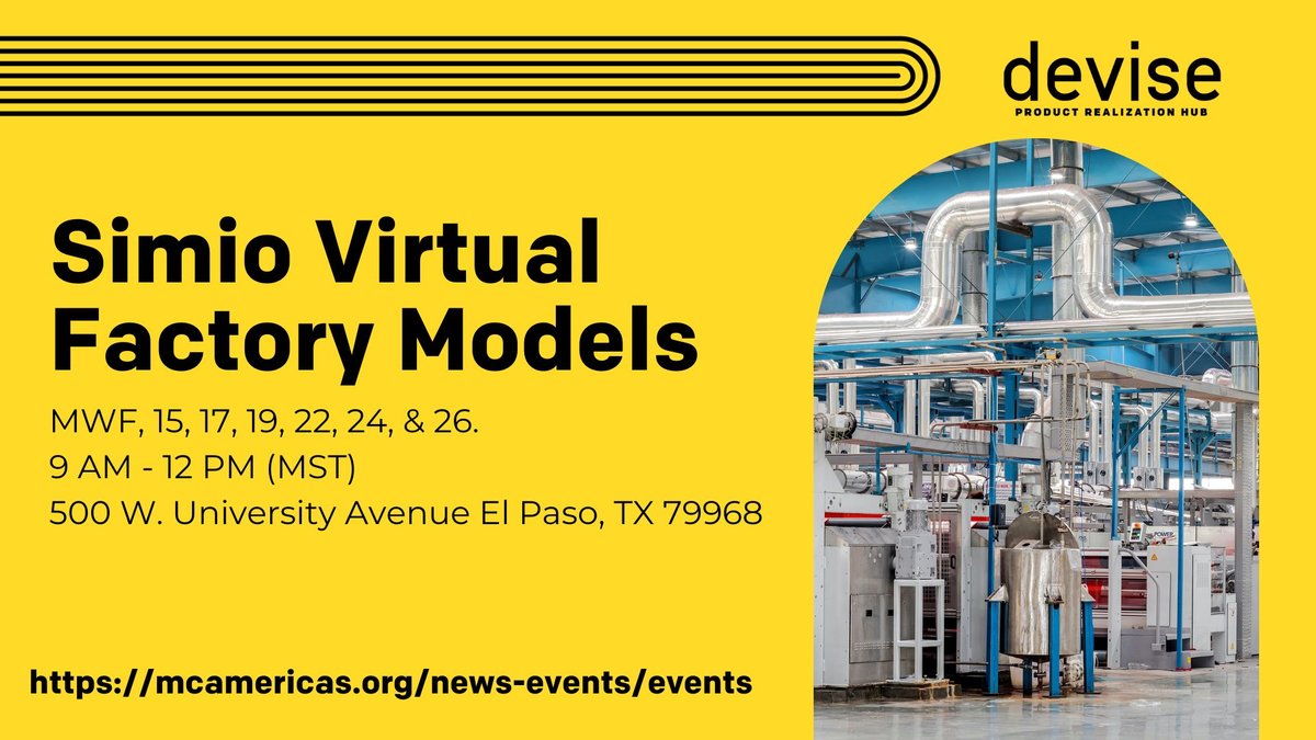 Simio Virtual Factory Models