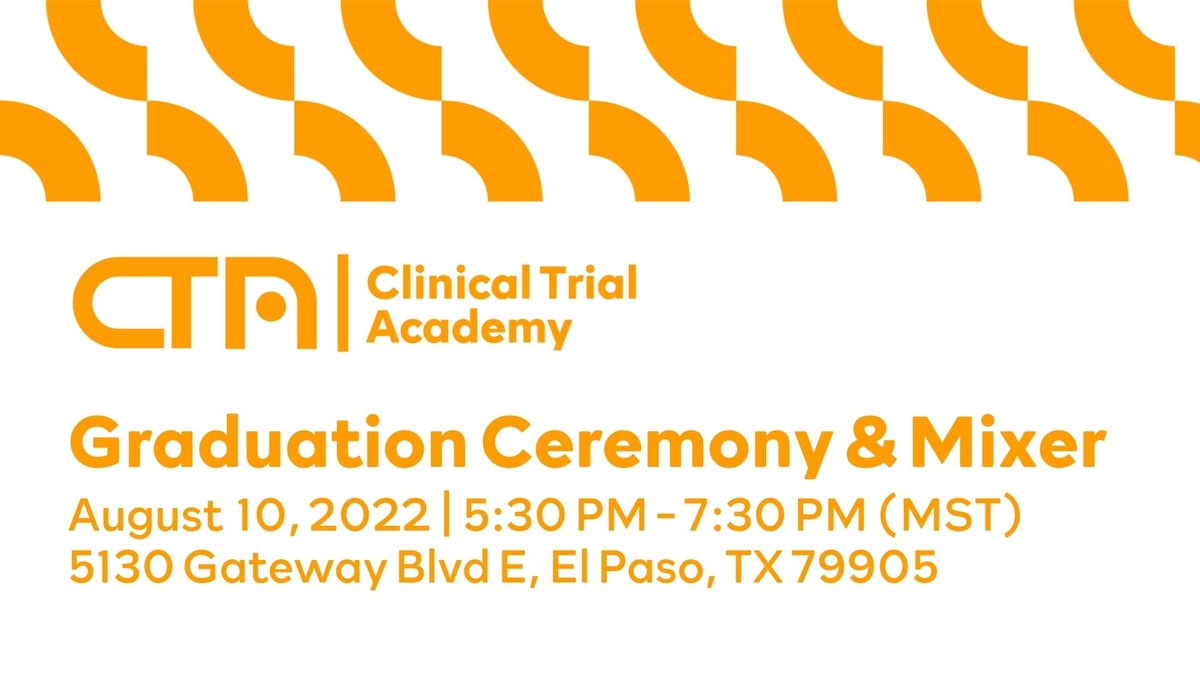 Graduation Ceremony & Mixer | Clinical Trial Academy